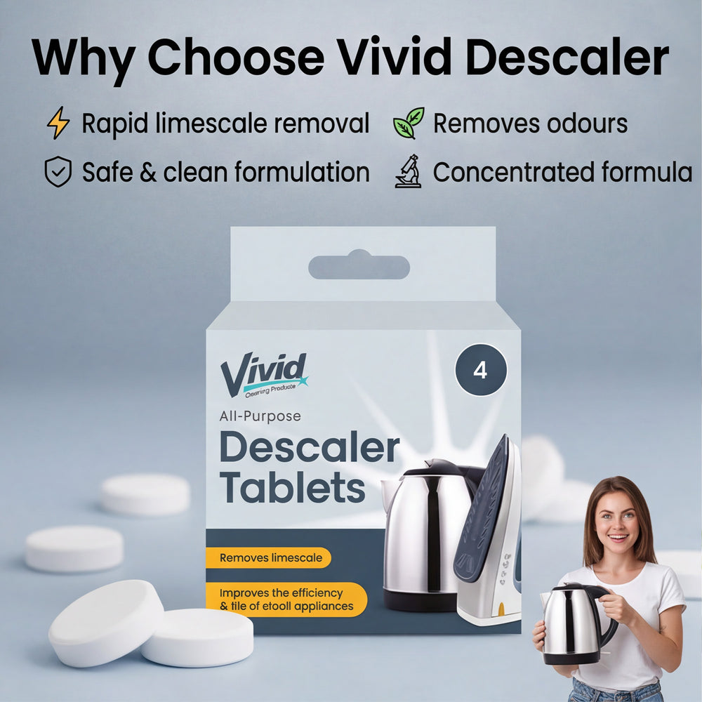 Pack of 4 Descaler Tablets | Limescale Buster