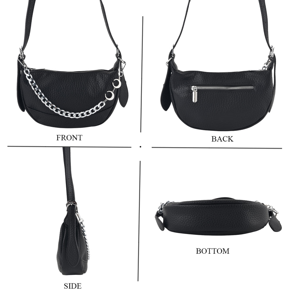 Styled By Crossbody Bag (Size - One Size) - Black_8499290_4