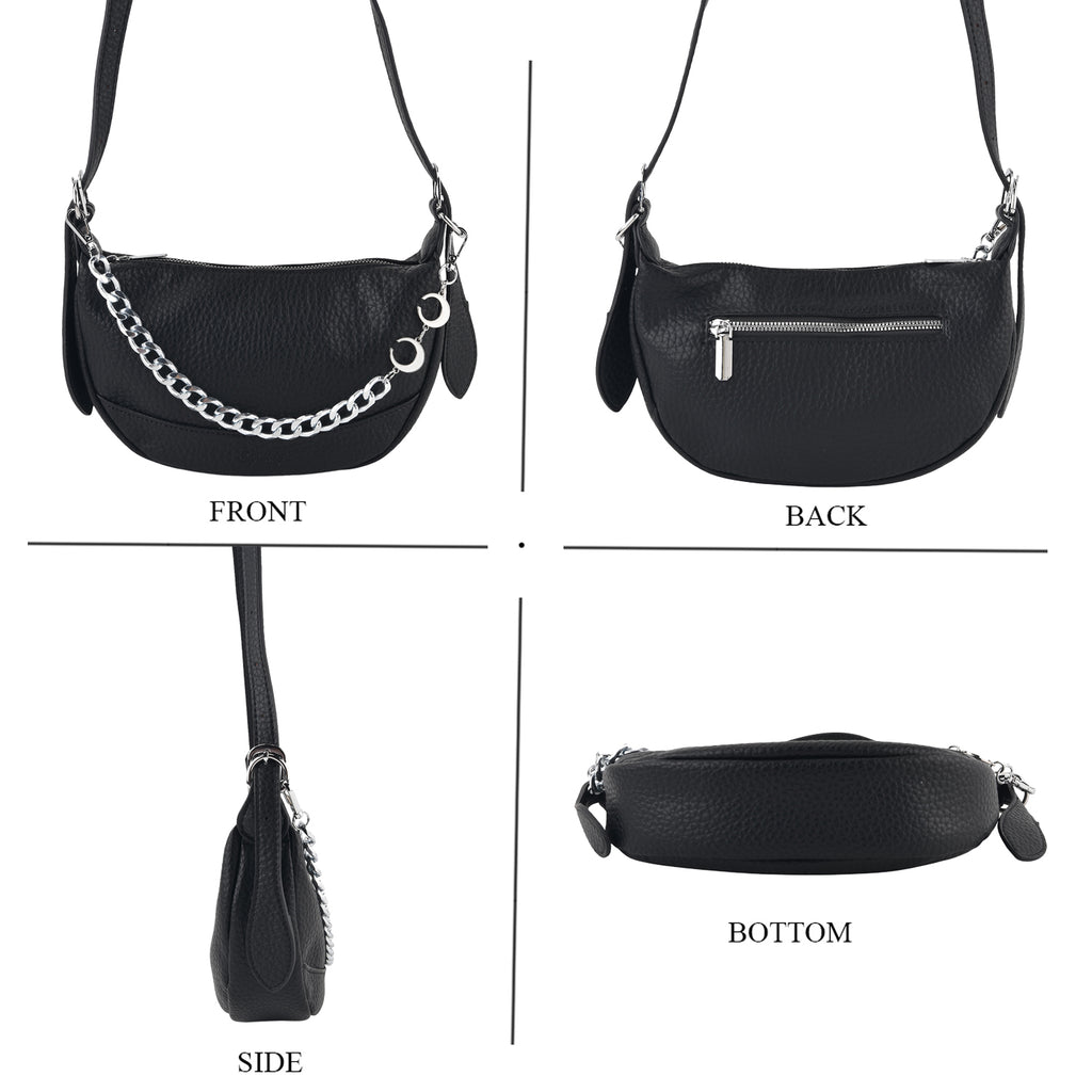 Styled By Crossbody Bag (Size - One Size) - Black_8499290_4