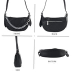 Styled By Crossbody Bag (Size - One Size) - Black_8499290_4
