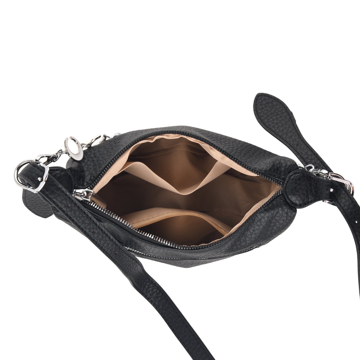 Styled By Crossbody Bag (Size - One Size) - Black_8499290_5