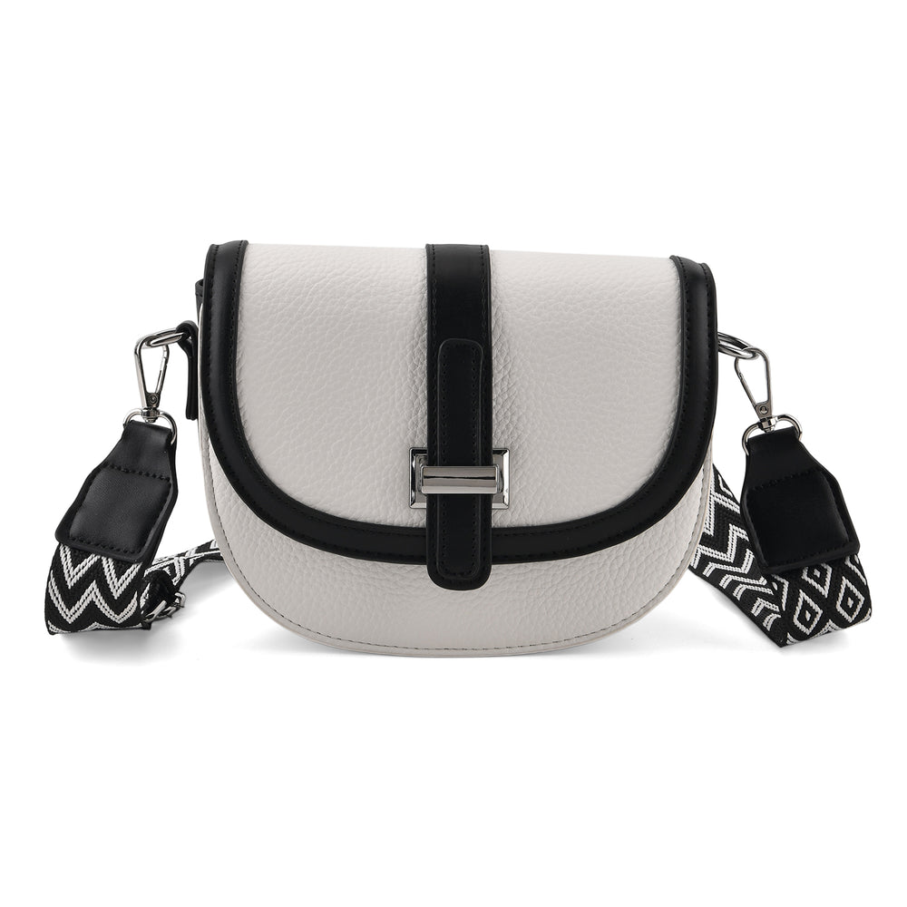 Styled By Crossbody Bag (Size - One Size) - Black White_8499303