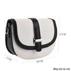 Styled By Crossbody Bag (Size - One Size) - Black White_8499303_7