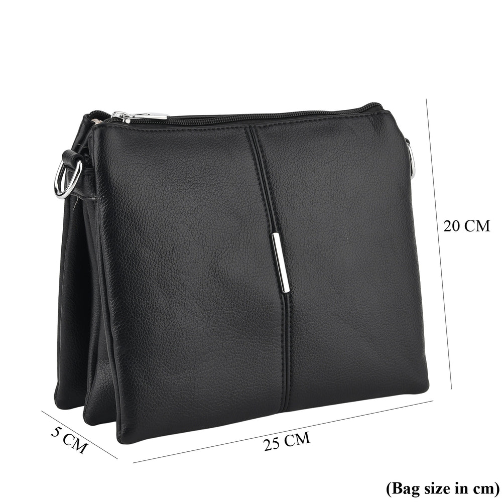 Styled By Crossbody Bag (Size - One Size) - Black_8499426_7
