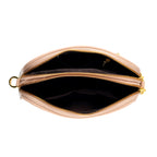 Designer Inspired Embroidered Crossbody Sling Bag with Chain Strap - Silver_8501929_5
