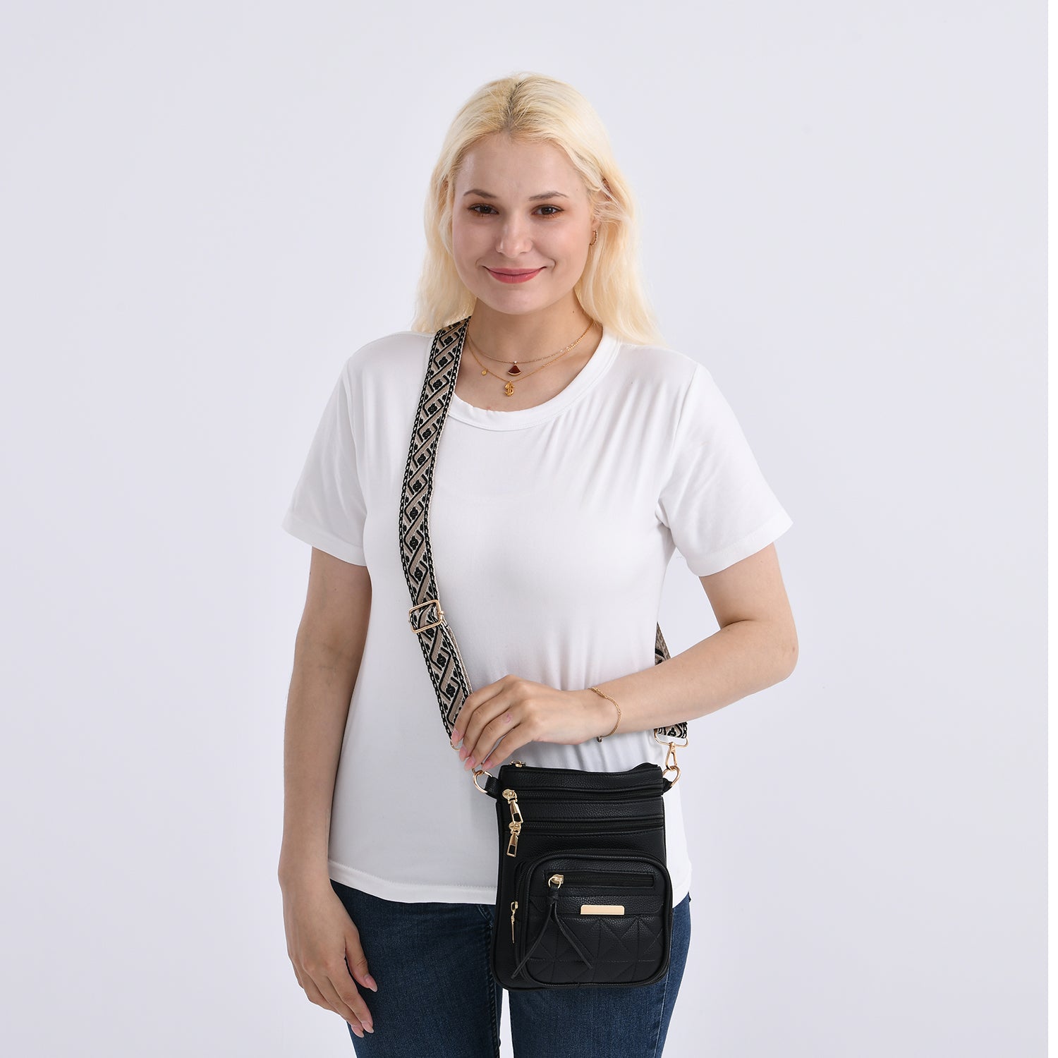 Crossbody Bag (Size - One Size) - Black_8502494_1