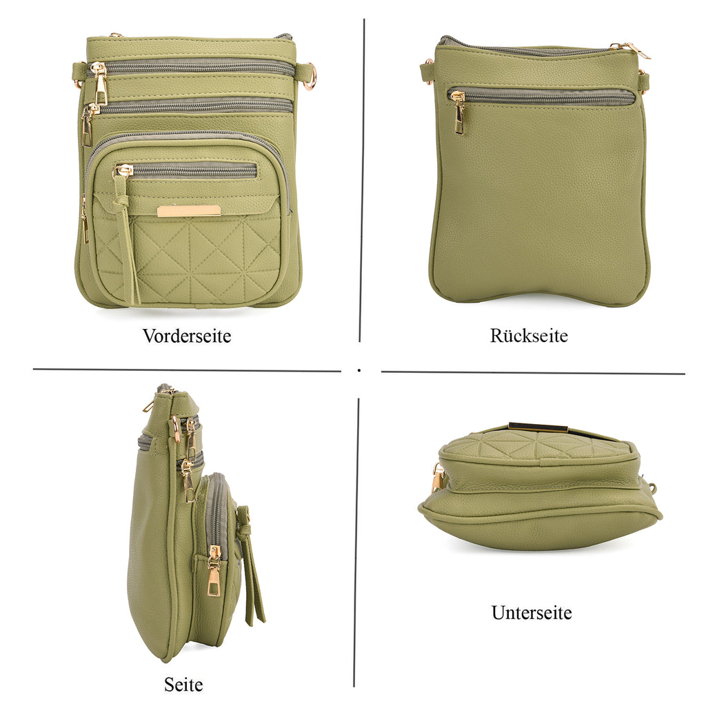Crossbody Bag (Size - One Size) - Dark Green_8502495_3