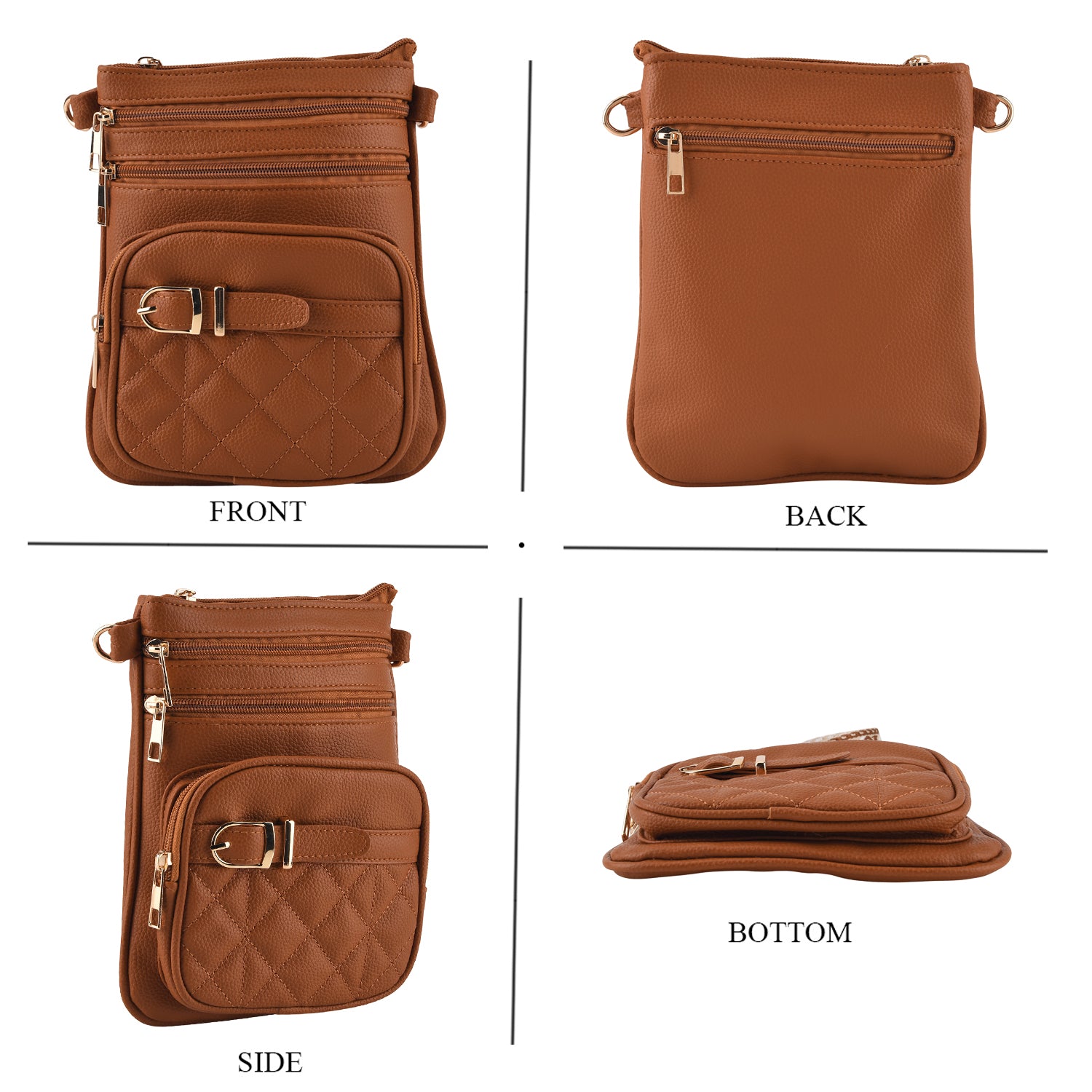 Crossbody Bag (Size - One Size) - Brown_8502528_4