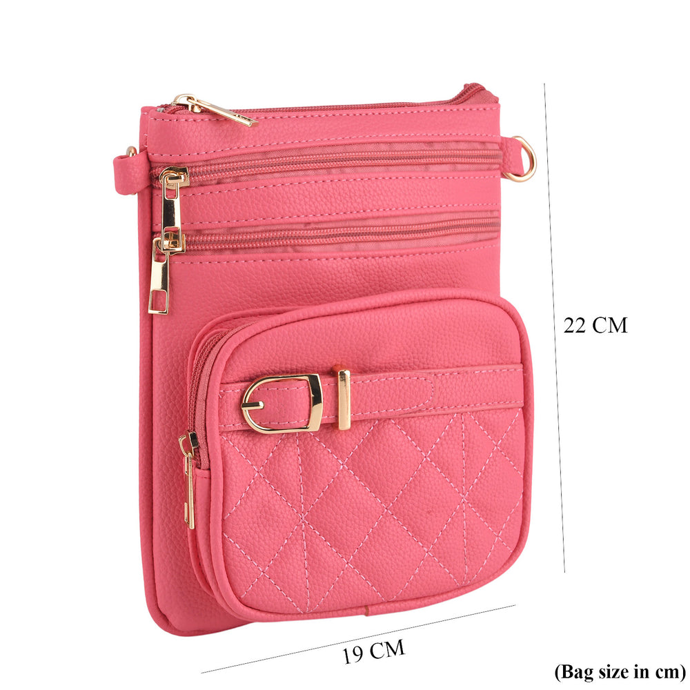 Crossbody Bag (Size - One Size) - Rose Pink_8502532_7
