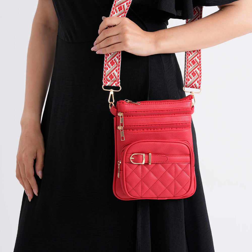 Crossbody Bag (Size - One Size) - Red_8502533_3
