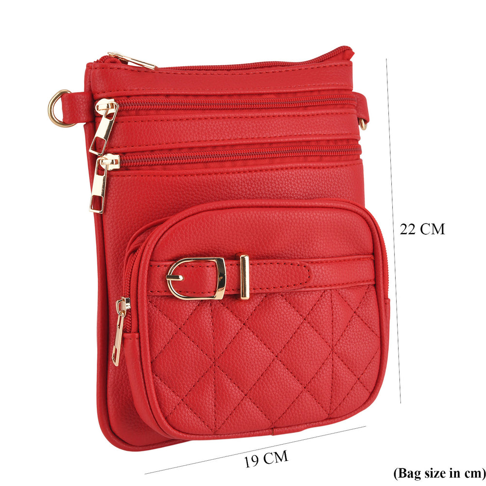 Crossbody Bag (Size - One Size) - Red_8502533_7