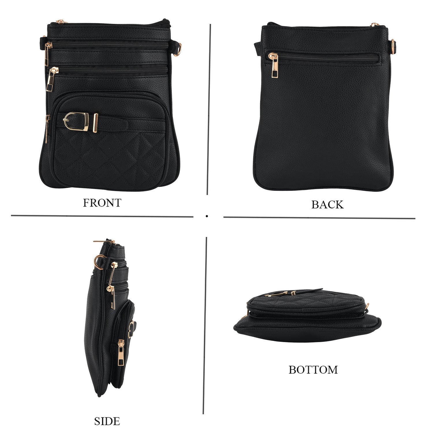 Crossbody Bag (Size - One Size) - Black_8502539_4
