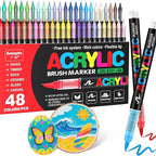 Pack of 48 Acrylic Colour Set