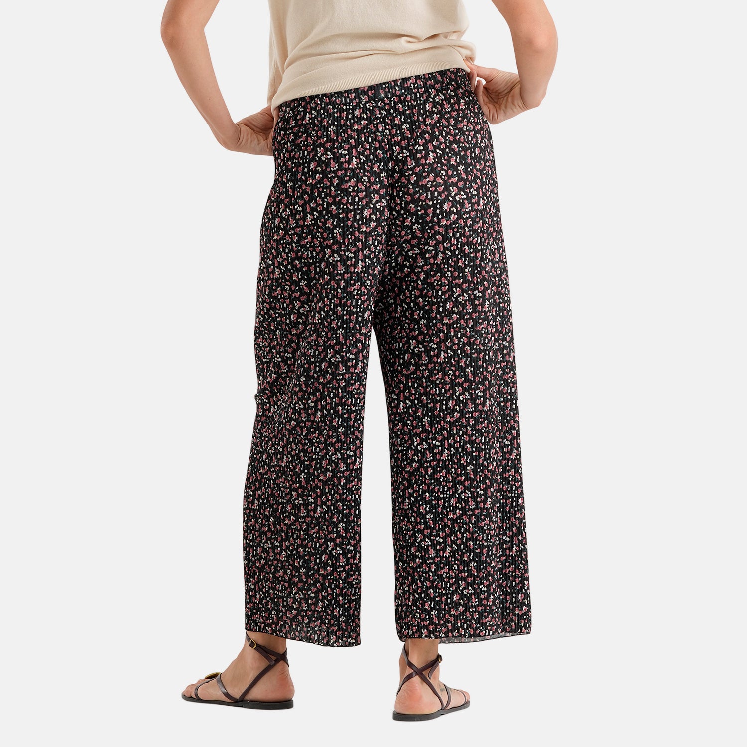 & Maisi Printed Jean and Pant/Trouser (Size - One Size) - Black_8504892_1