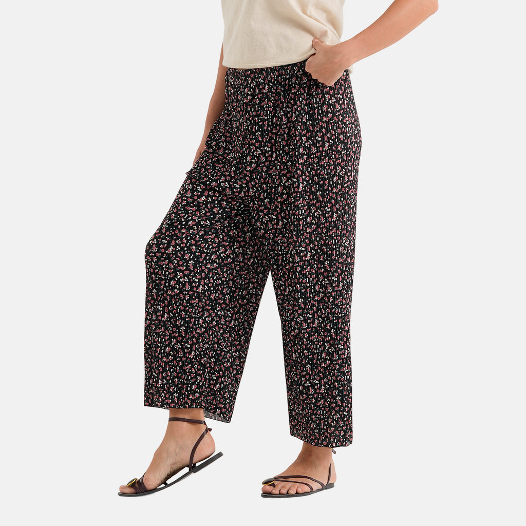 & Maisi Printed Jean and Pant/Trouser (Size - One Size) - Black_8504892_2