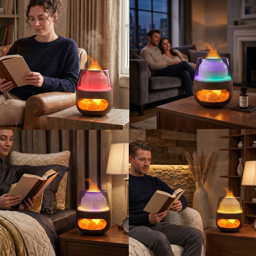 LIVMORE Diffuser (Size - One Size) - Grey & Transparent_8505601_1