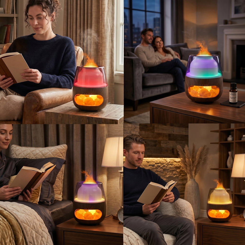 LIVMORE Diffuser (Size - One Size) - Grey & Transparent_8505601_1