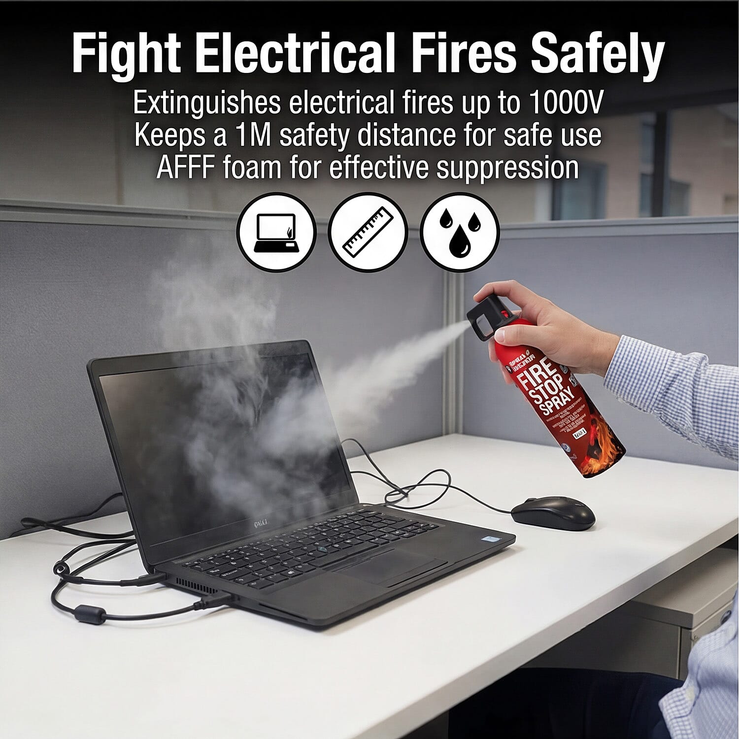 Spear - Jackson Fire Stop Spray (750g) - Red