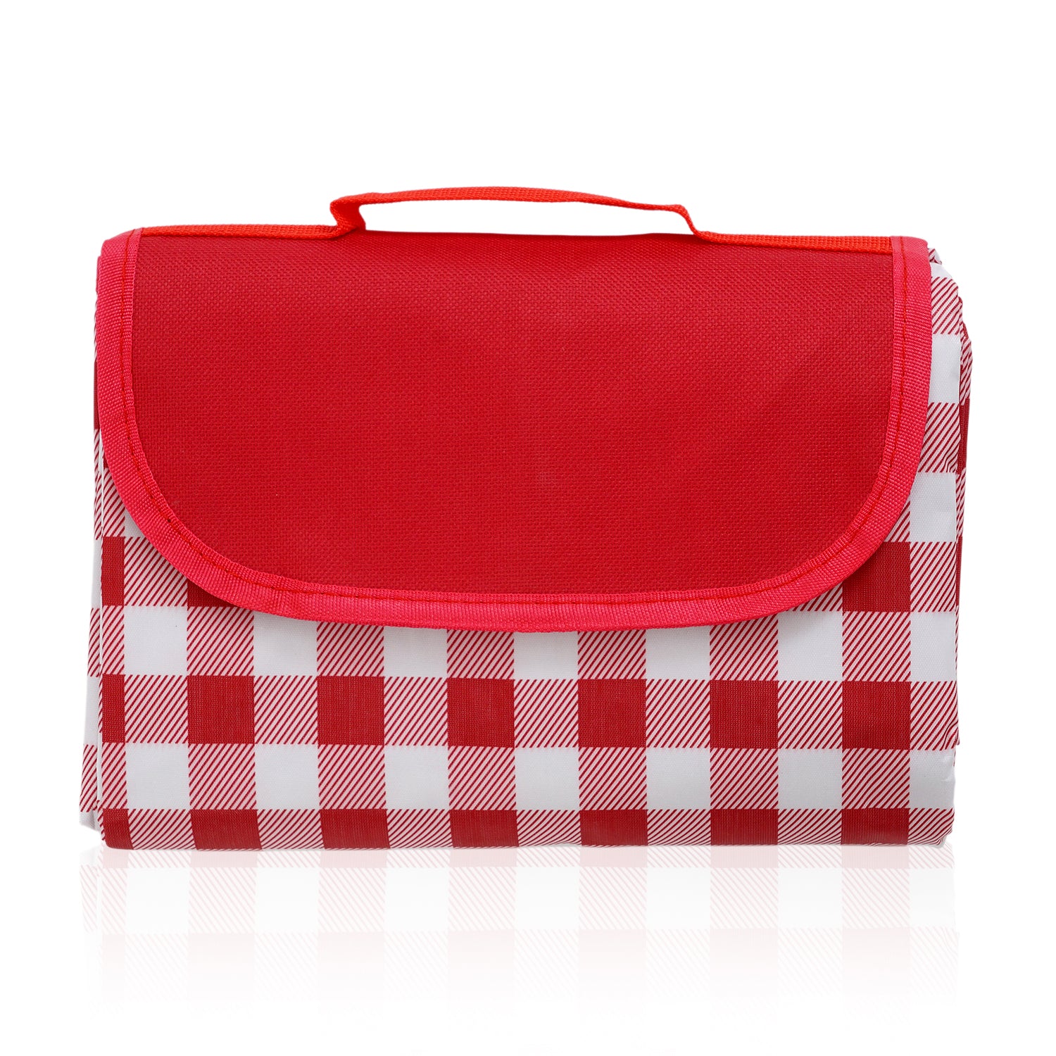 Waterproof And Moisture-Proof Picnic Mat (2 x 2M) - Red & White_8508042_3