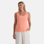 & Maisi Solid Blouse (Size - Small) - Orange_8509226