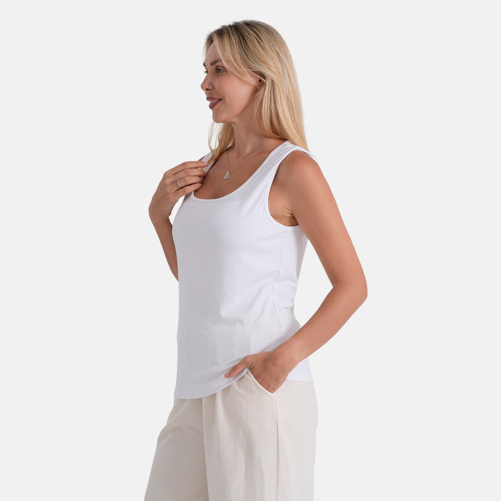 & Maisi Solid Blouse (Size - Small) - White_8509230_3