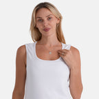 & Maisi Solid Blouse (Size - Small) - White_8509230_4