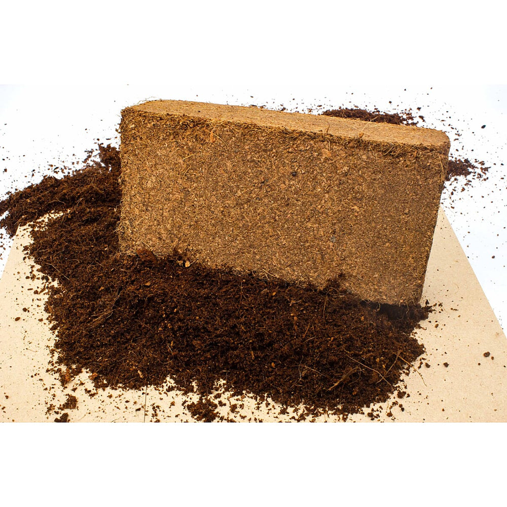 Coir Vital Grow Peat-Free Potting Mix - Sustainable Coconut Coir Substrate for Houseplants, Vegetables, and Containers with Superior Drainage and Neutral pH