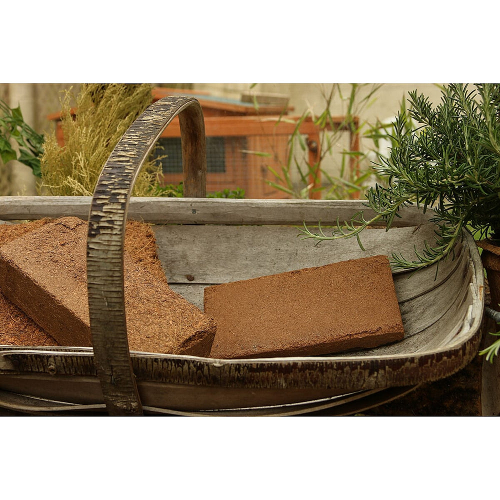 Coir Vital Grow Peat-Free Potting Mix - Sustainable Coconut Coir Substrate for Houseplants, Vegetables, and Containers with Superior Drainage and Neutral pH