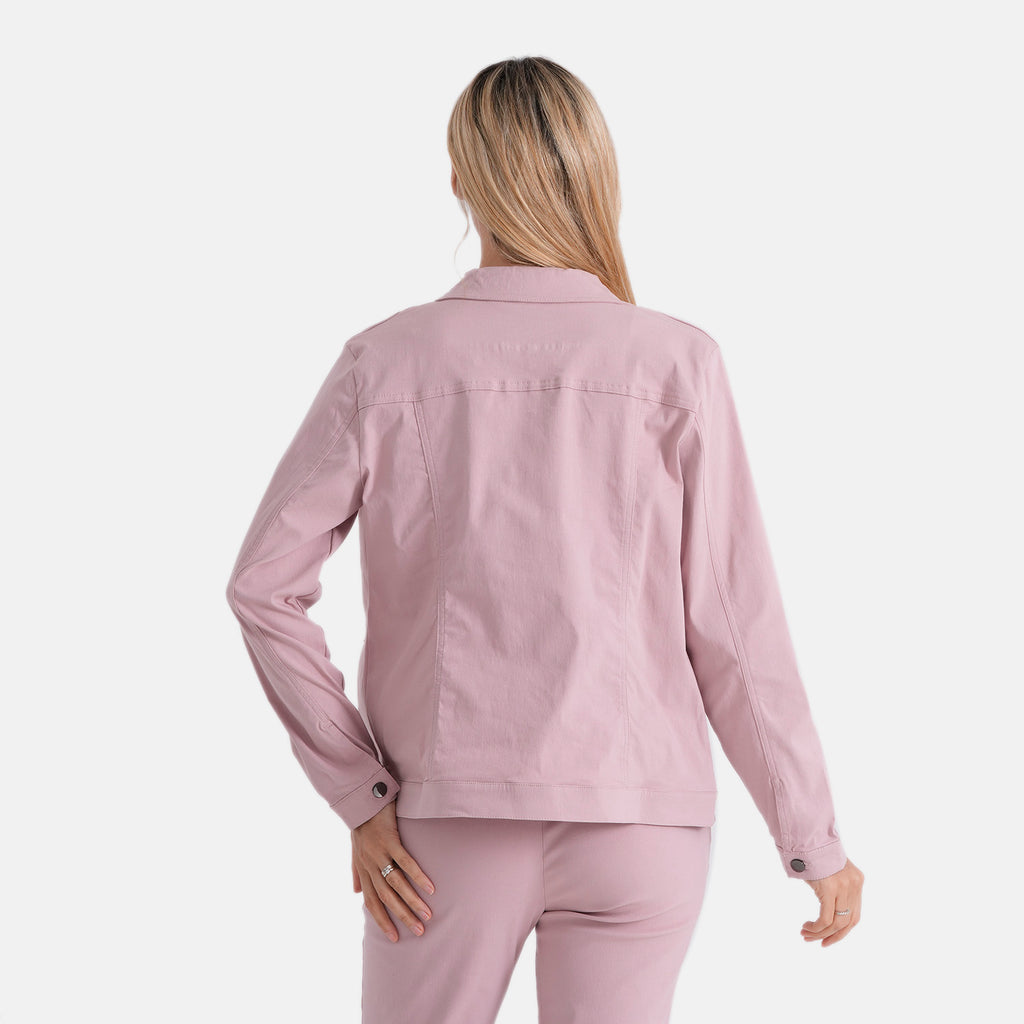 & Maisi Solid Jacket (Size - 12) - Pink_8510288_1