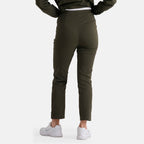 & Maisi Patterned Jean and Pant/Trouser (Size - 12) - Olive Green_8510356_1