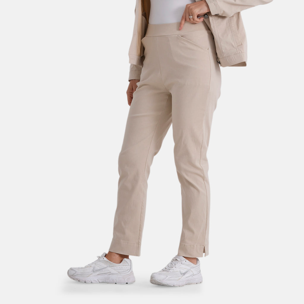 & Maisi Patterned Jean and Pant/Trouser (Size - 14) - Beige_8510357_2