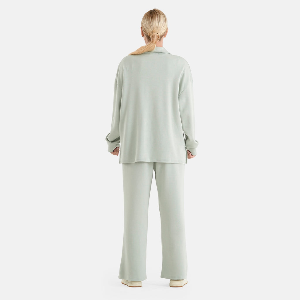 & Maisi Solid Jean and Pant/Trouser (Size - One Size) - Green & Green_8513614_1