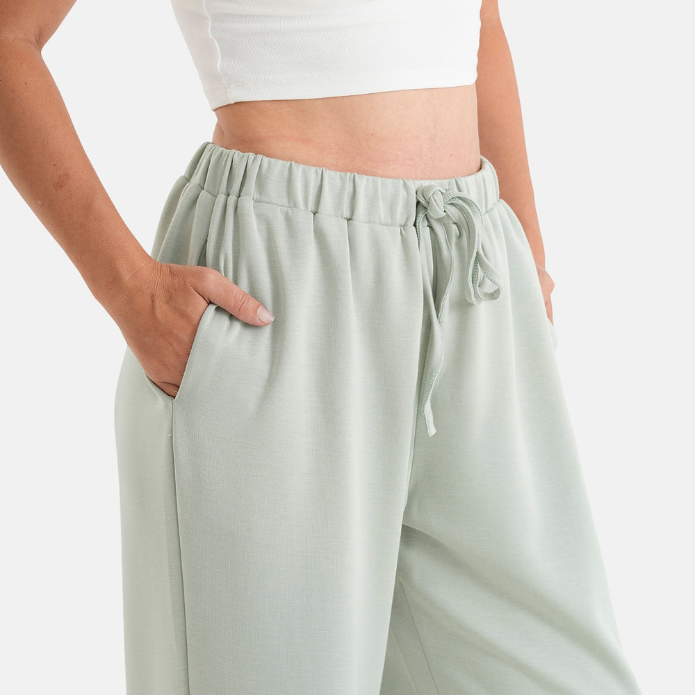 & Maisi Solid Jean and Pant/Trouser (Size - One Size) - Green & Green_8513614_6