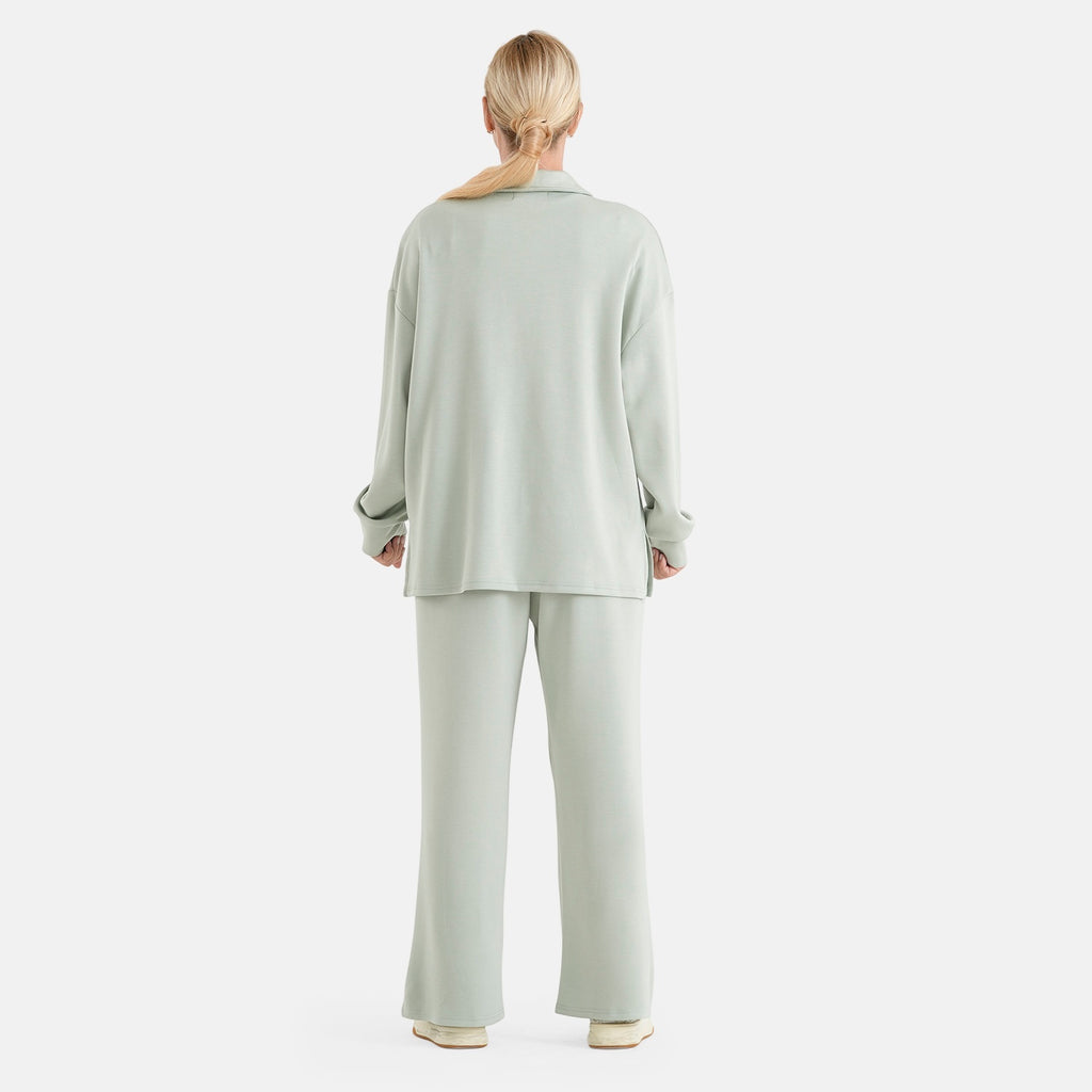 & Maisi Solid Top (Size - One Size) - Green & Green_8513617_1