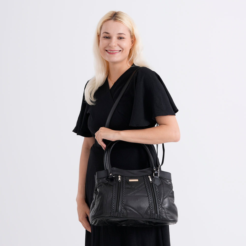 Styled By Crossbody Bag (Size - One Size) - Black_8514297_2