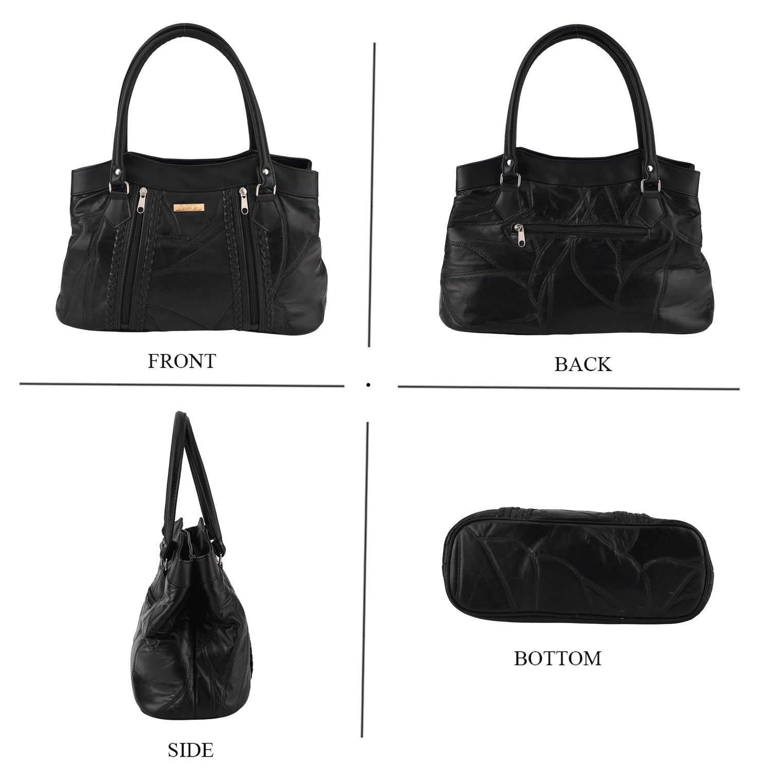 Styled By Crossbody Bag (Size - One Size) - Black_8514297_4