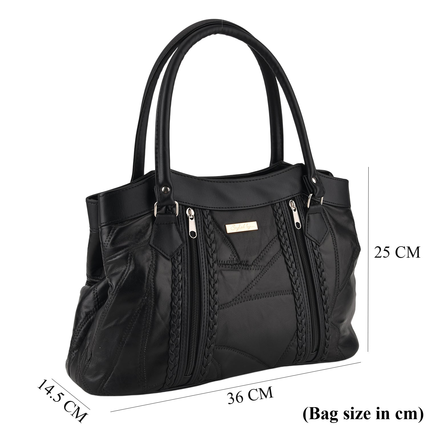 Styled By Crossbody Bag (Size - One Size) - Black_8514297_7