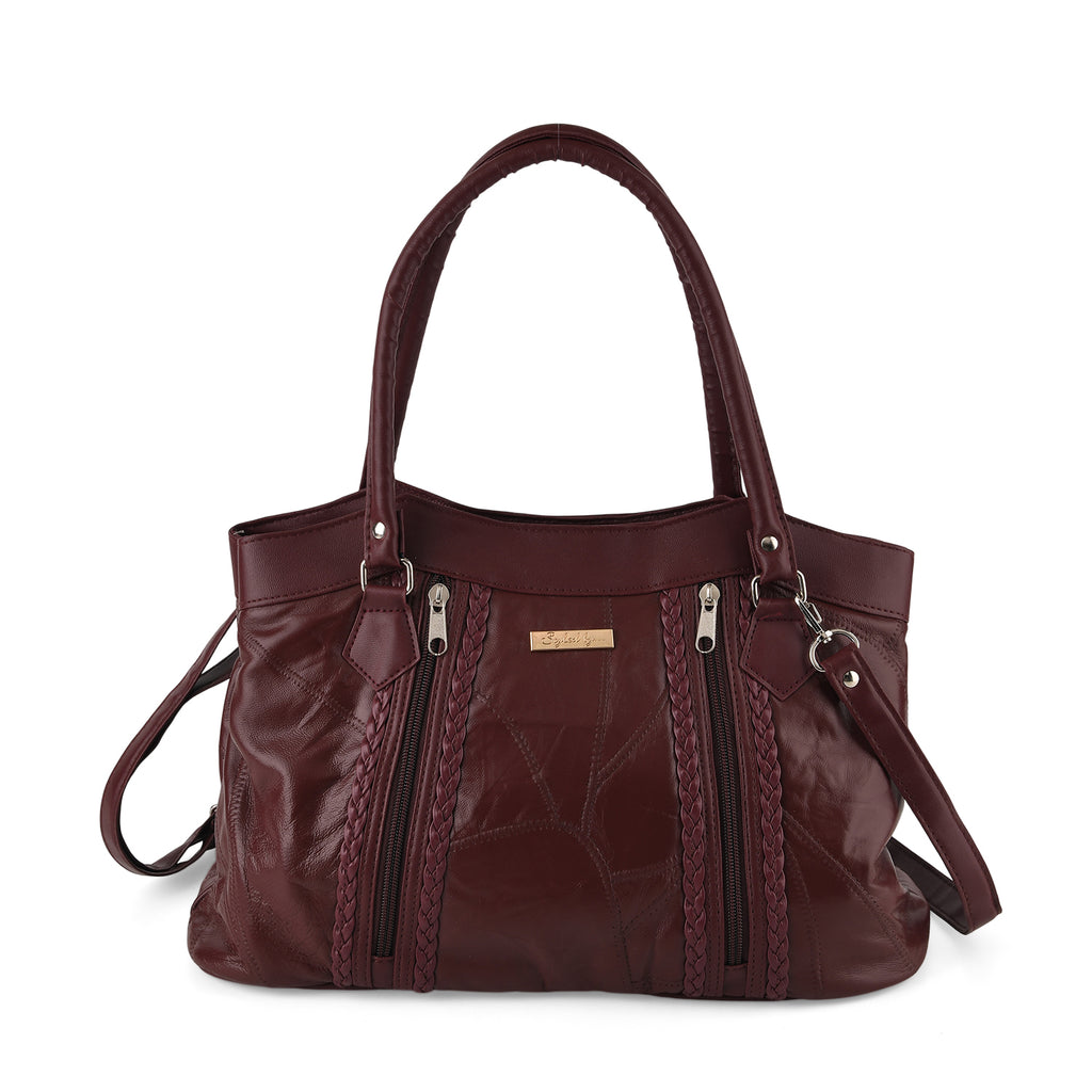 Styled By Crossbody Bag (Size - One Size) - Burgundy_8514474