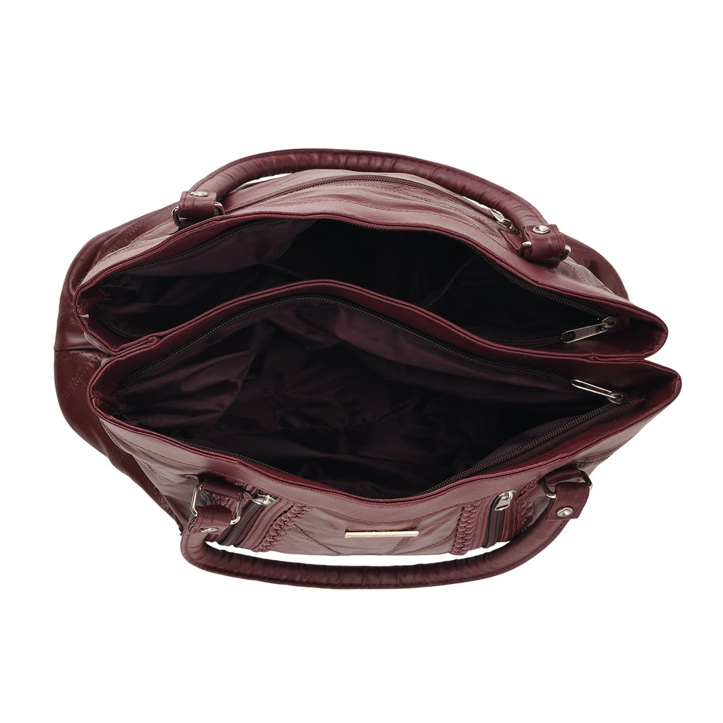 Styled By Crossbody Bag (Size - One Size) - Burgundy_8514474_5