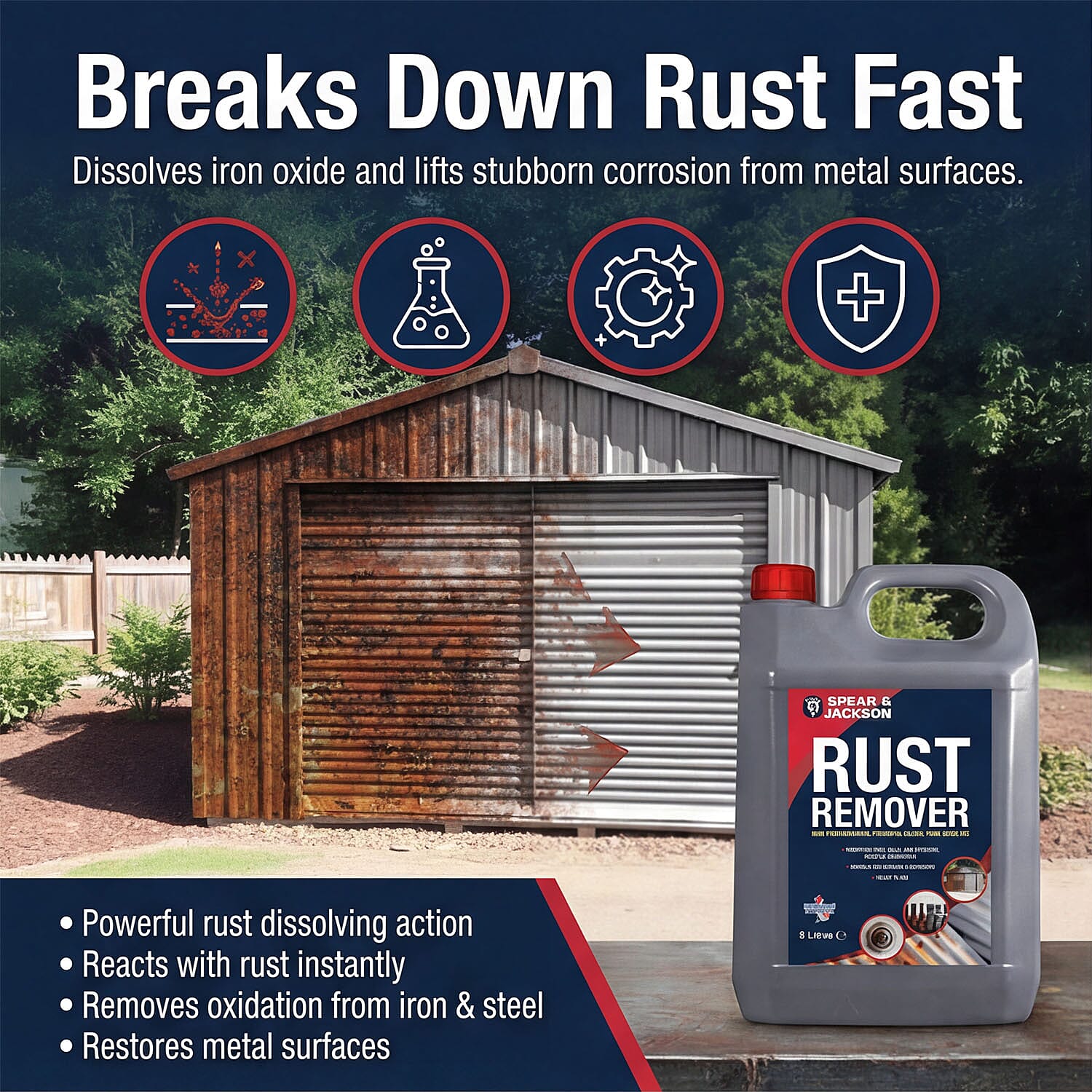 Ideal - Spear - Jackson Rust Remover - 5L