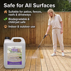 The Clean Trick Spray - Leave 1 x 5L Concentrated Outdoor Cleaner