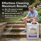The Clean Trick Spray - Leave 1 x 5L Concentrated Outdoor Cleaner
