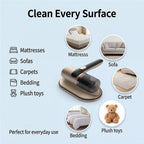 UV Protected Hand Held Bed Vacuum Cleaner -  Gold