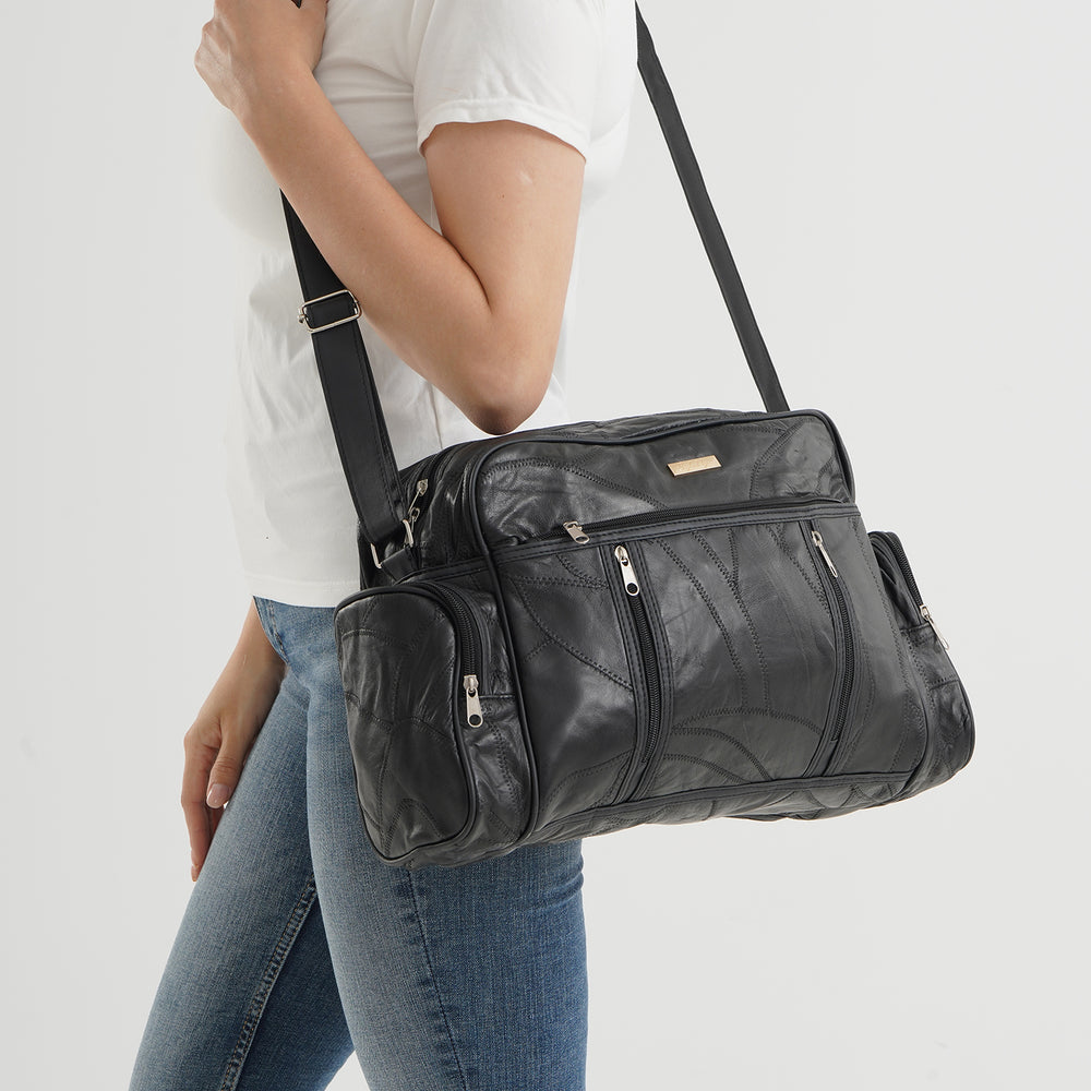 Styled By Crossbody Bag (Size - One Size) - Black_8517771_3