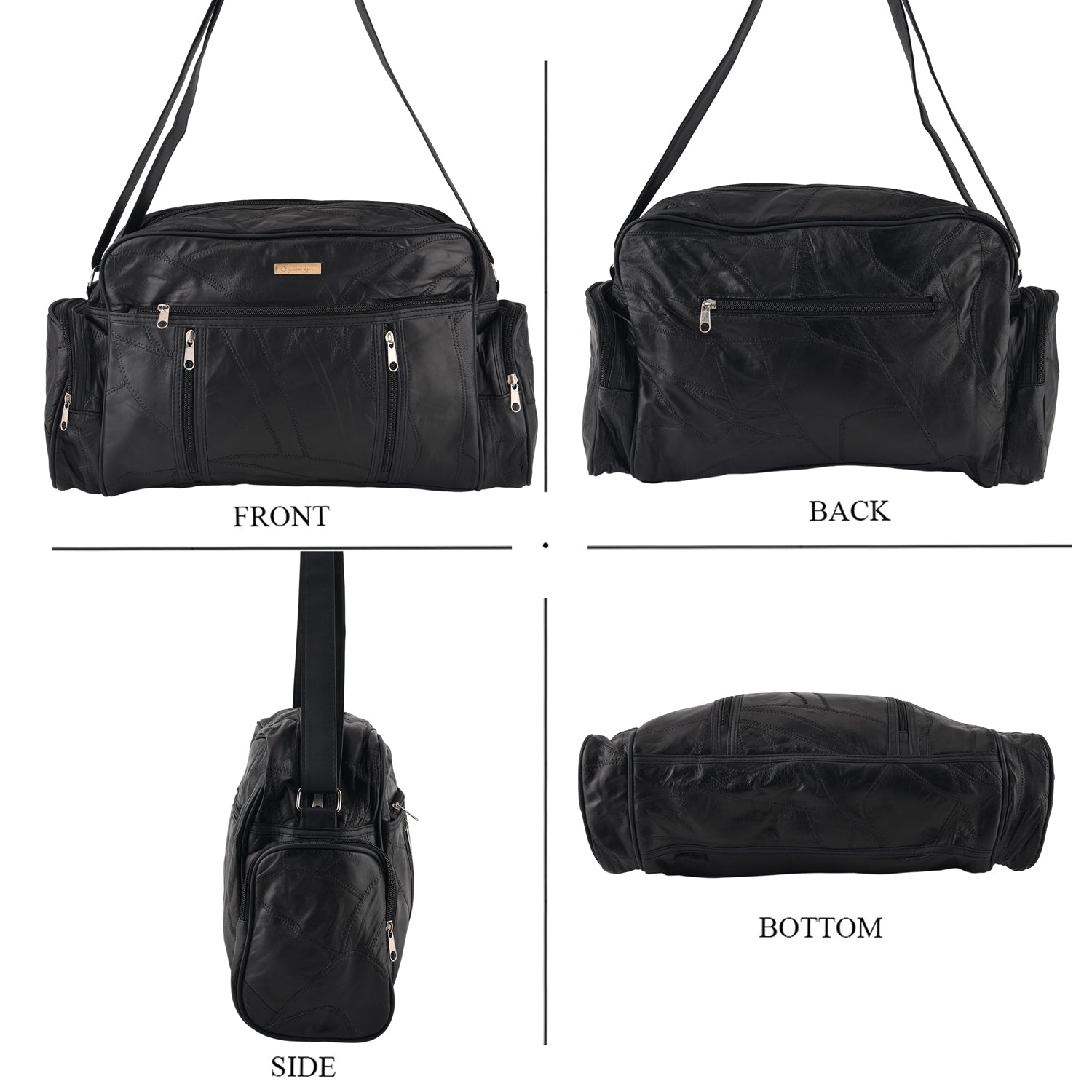 Styled By Crossbody Bag (Size - One Size) - Black_8517771_4