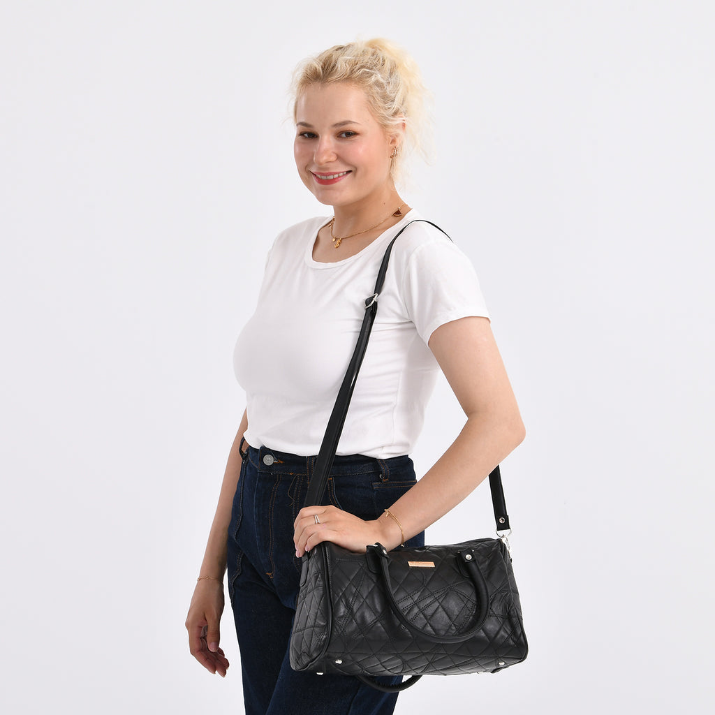 Styled By Crossbody Bag (Size - One Size) - Black_8517789_1
