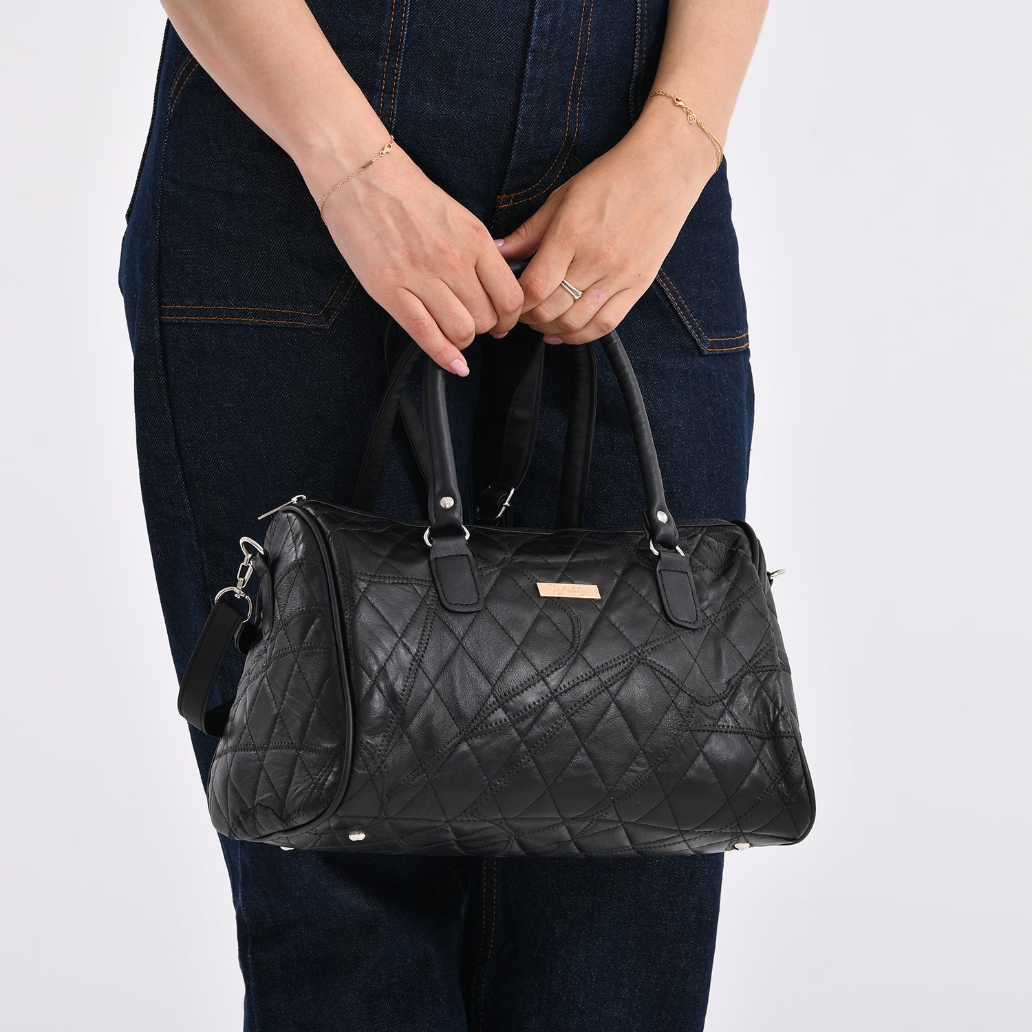 Styled By Crossbody Bag (Size - One Size) - Black_8517789_2