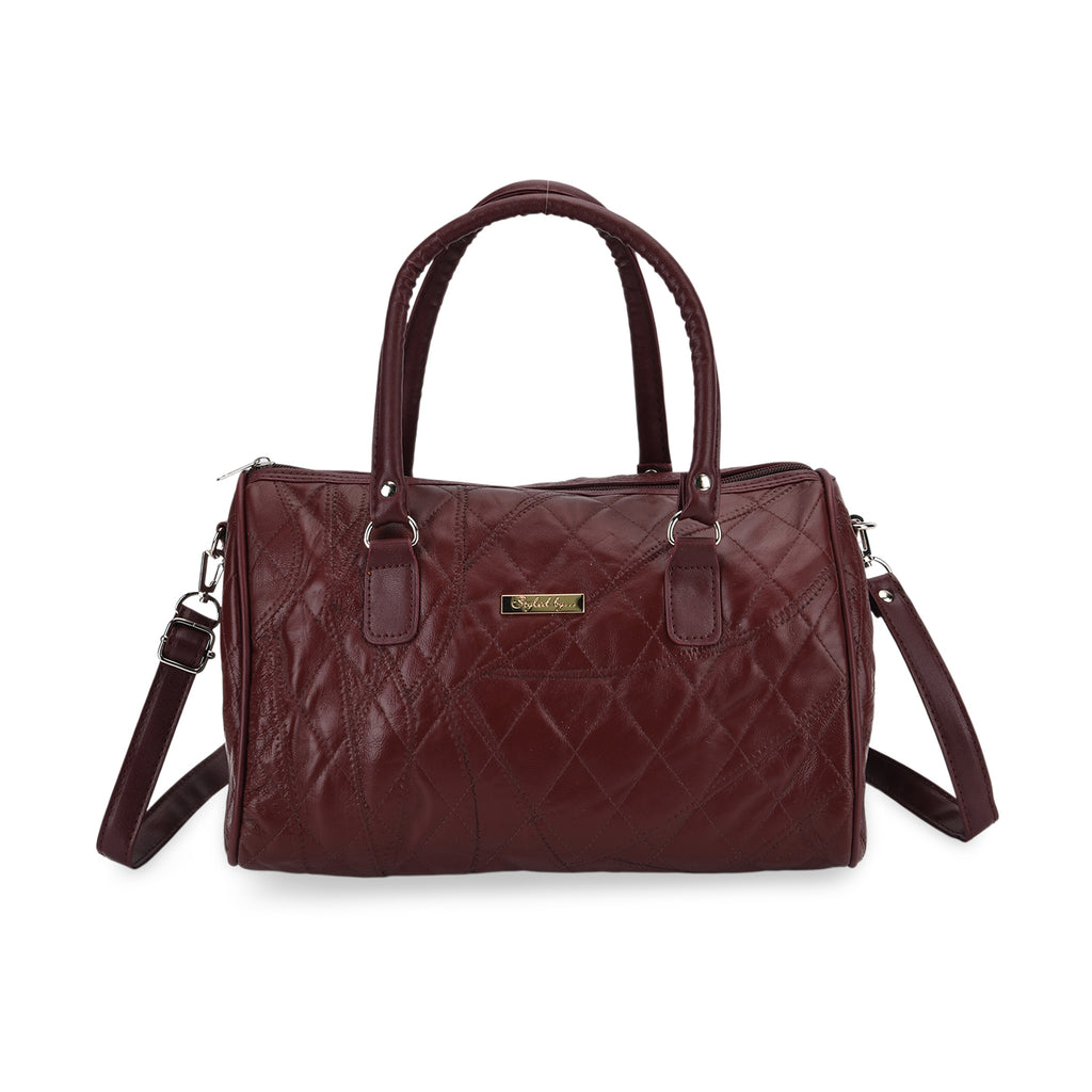 Styled By Crossbody Bag (Size - One Size) - Burgundy_8517791