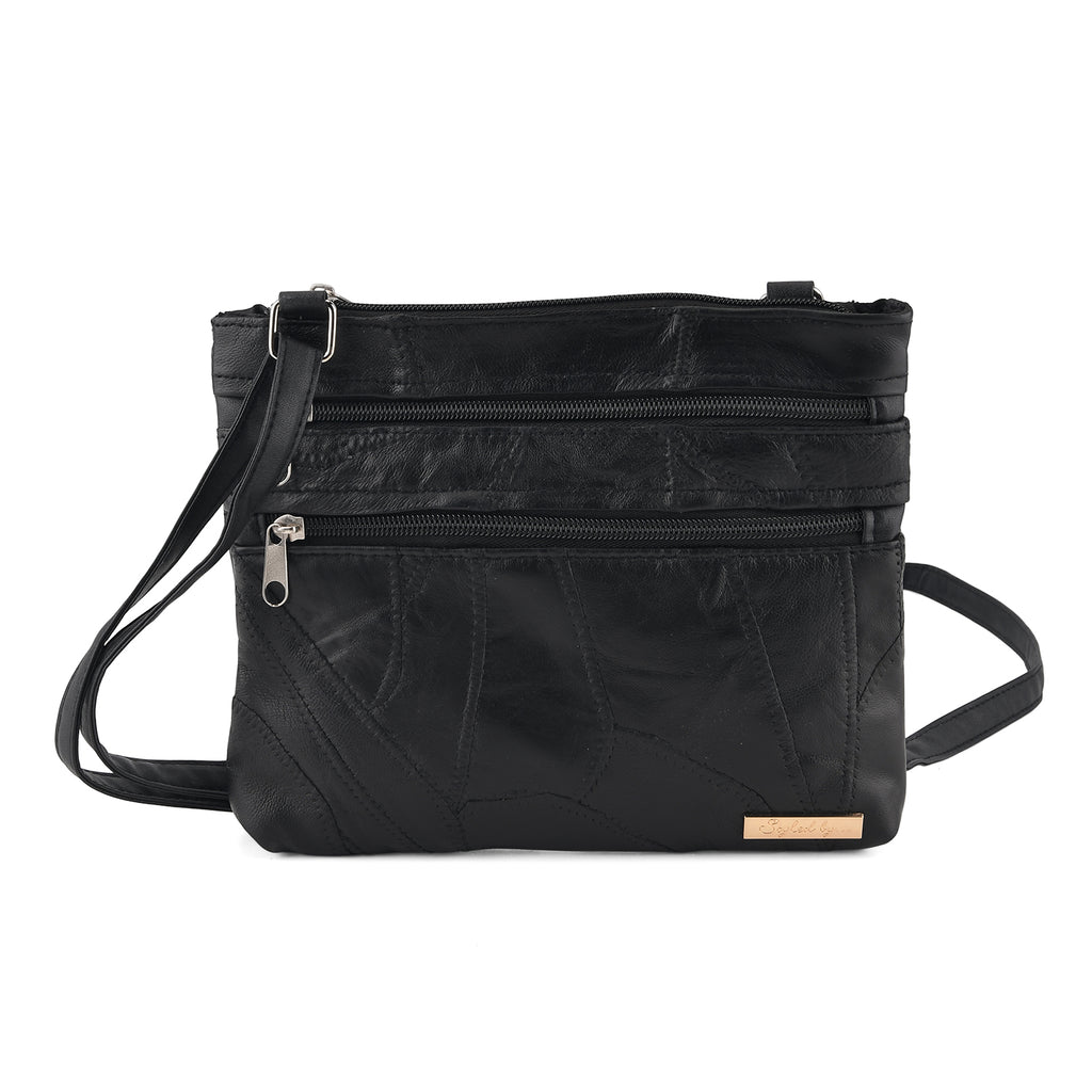 Styled By Crossbody Bag (Size - One Size) - Black_8517814