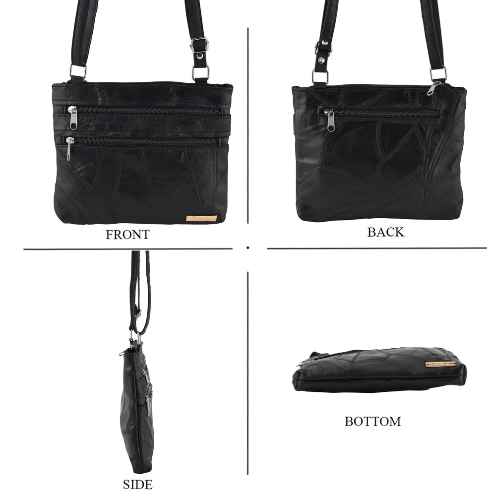Styled By Crossbody Bag (Size - One Size) - Black_8517814_4